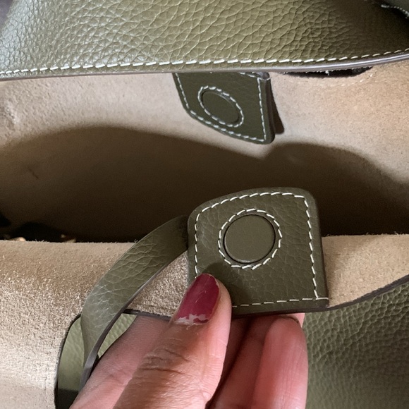 Strathberry Melody Fine Grain Leather Tote - Picture 14 of 16